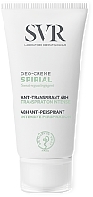 Kup Dezodorant antyperspiracyjny w kremie zapewniający ochronę przeciwpotową przez 48 godzin - SVR Spirial Crème