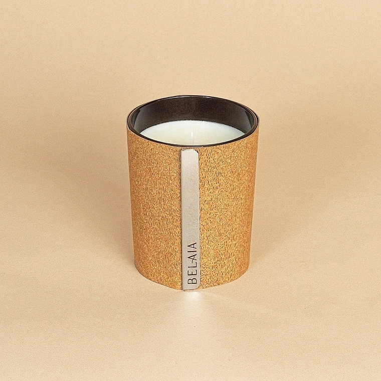 Świecznik Wooden na świece o wadze 180 g - Belaia Candle Reversible Sleeve — Zdjęcie N3