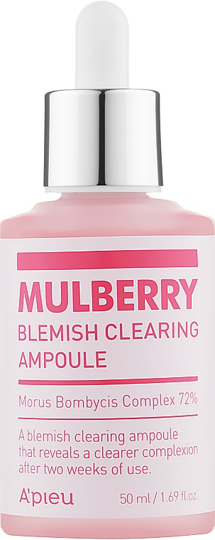 Oczyszczająca esencja ampułkowa - A'pieu Mulberry Blemish Clearing Ampoule — Zdjęcie N2