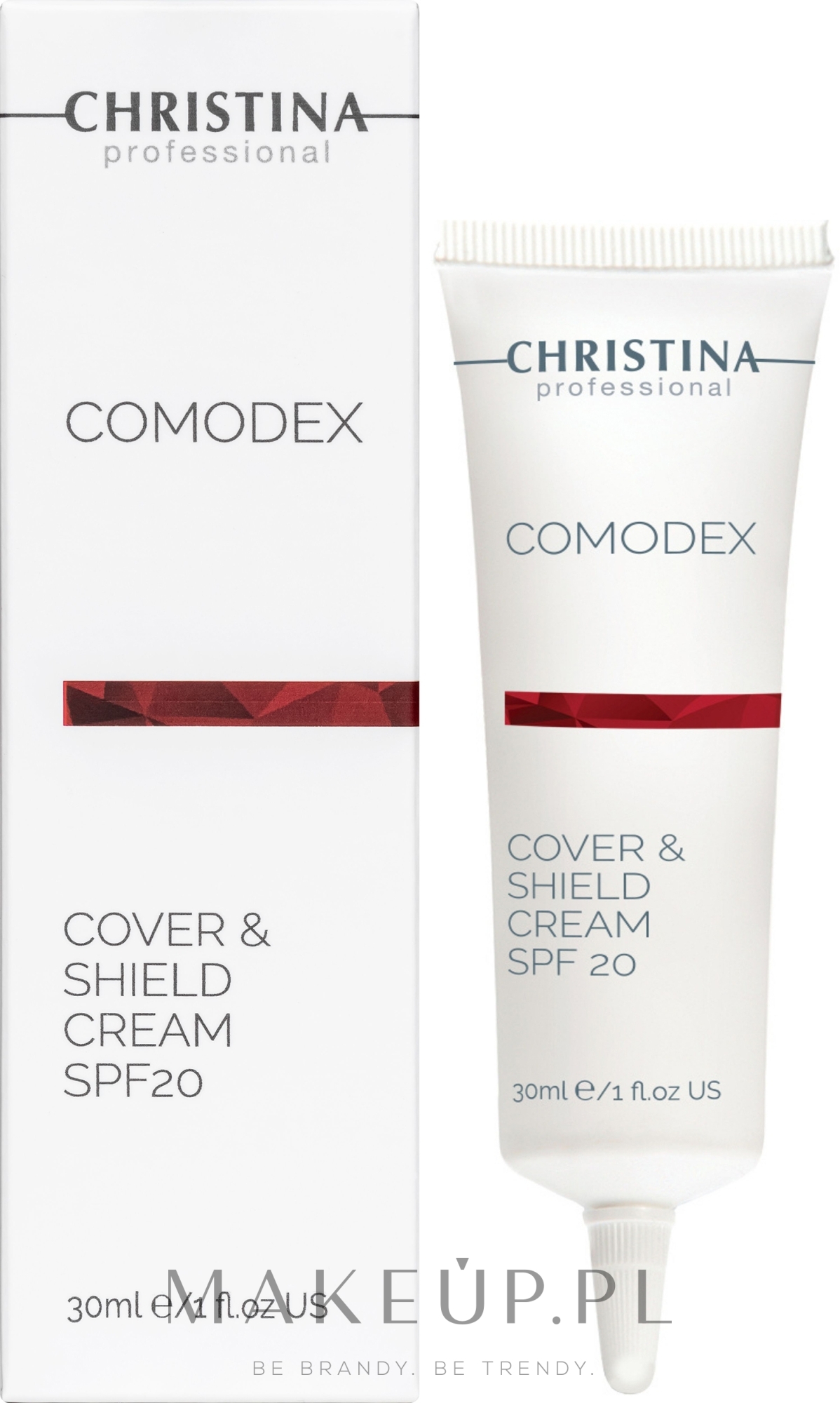 Krem ochronny do twarzy SPF 20 - Christina Comodex Cover & Shield Cream — Zdjęcie 30 ml