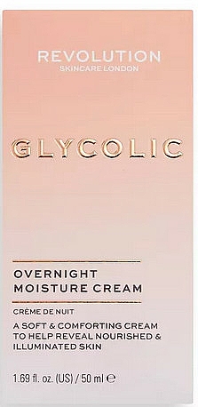 Krem do twarzy na noc - Revolution Skincare Glycolic Overnight Moisture Cream — Zdjęcie N2
