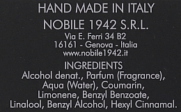Nobile 1942 Patchouli Nobile - Woda perfumowana  — Zdjęcie N3