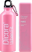 Dicora Urban Fit Paris - Zestaw (edt 100 ml + bottle 500 ml) — Zdjęcie N2