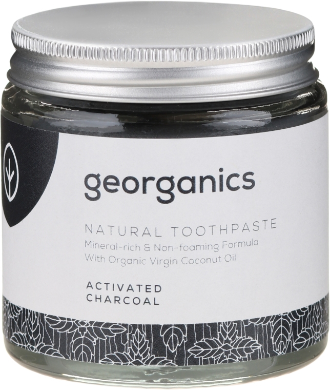 Naturalna pasta do zębów - Georganics Activated Charcoal Natural Toothpaste — Zdjęcie N4