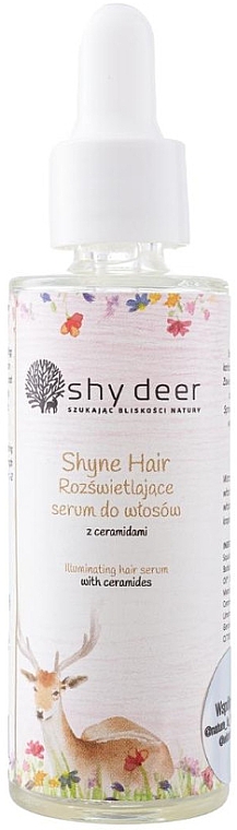 Rozświetlające serum do włosów z ceramidami - Shy Deer Illuminating Hair Serum — Zdjęcie N1