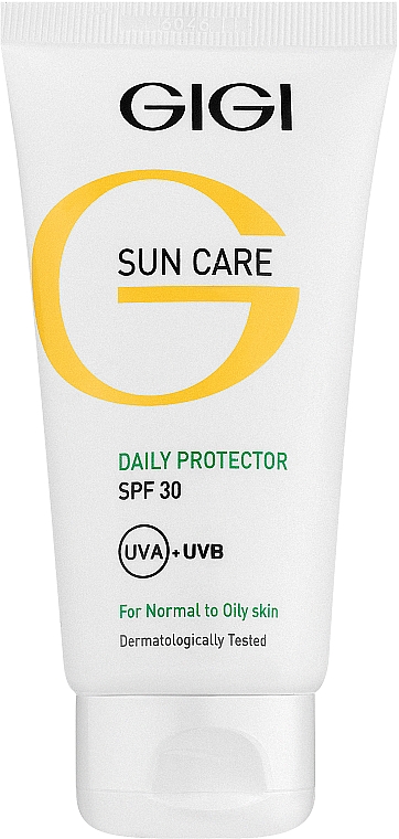 Krem ochronny do skóry normalnej i tłustej - Gigi Sun Care Daily Protector Spf 30 Oily Skin — Zdjęcie N3