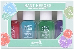 Zestaw serum do paznokci - Barry M Mani Heroes Nail Treatment Set (nail/ser/4x10ml) — Zdjęcie N1