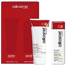 Zestaw - Cellcosmet Duo Set (f/tonic/250ml + f/gel/200ml) — Zdjęcie N1