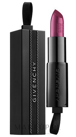 Szminka do ust - Givenchy Rouge Interdit Satin Lipstick — Zdjęcie 07 - Purple Fiction