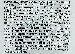 Kremowy kompleks do twarzy z efektem matującym dla skóry tłustej - Triuga Ayurveda Cream — Zdjęcie N3