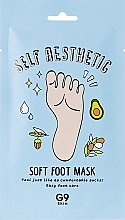 Nawilżająca maseczka do stóp - G9Skin Self Aesthetic Soft Foot Mask — Zdjęcie N3