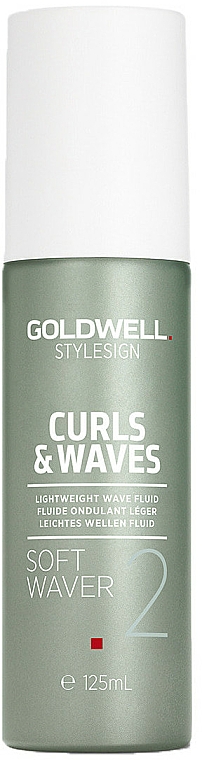 Lekki krem podkreślający skręt loków - Goldwell StyleSign Soft Waver Lightweight Wave Fluid — Zdjęcie N1