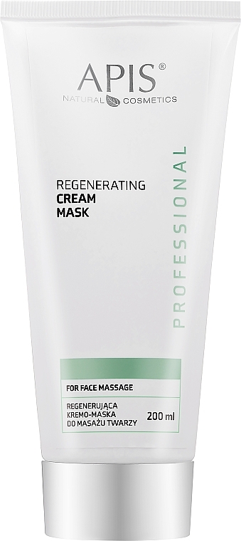 Regenerująca kremo-maska do masażu twarzy - APIS Professional Regenerating Cream Mask