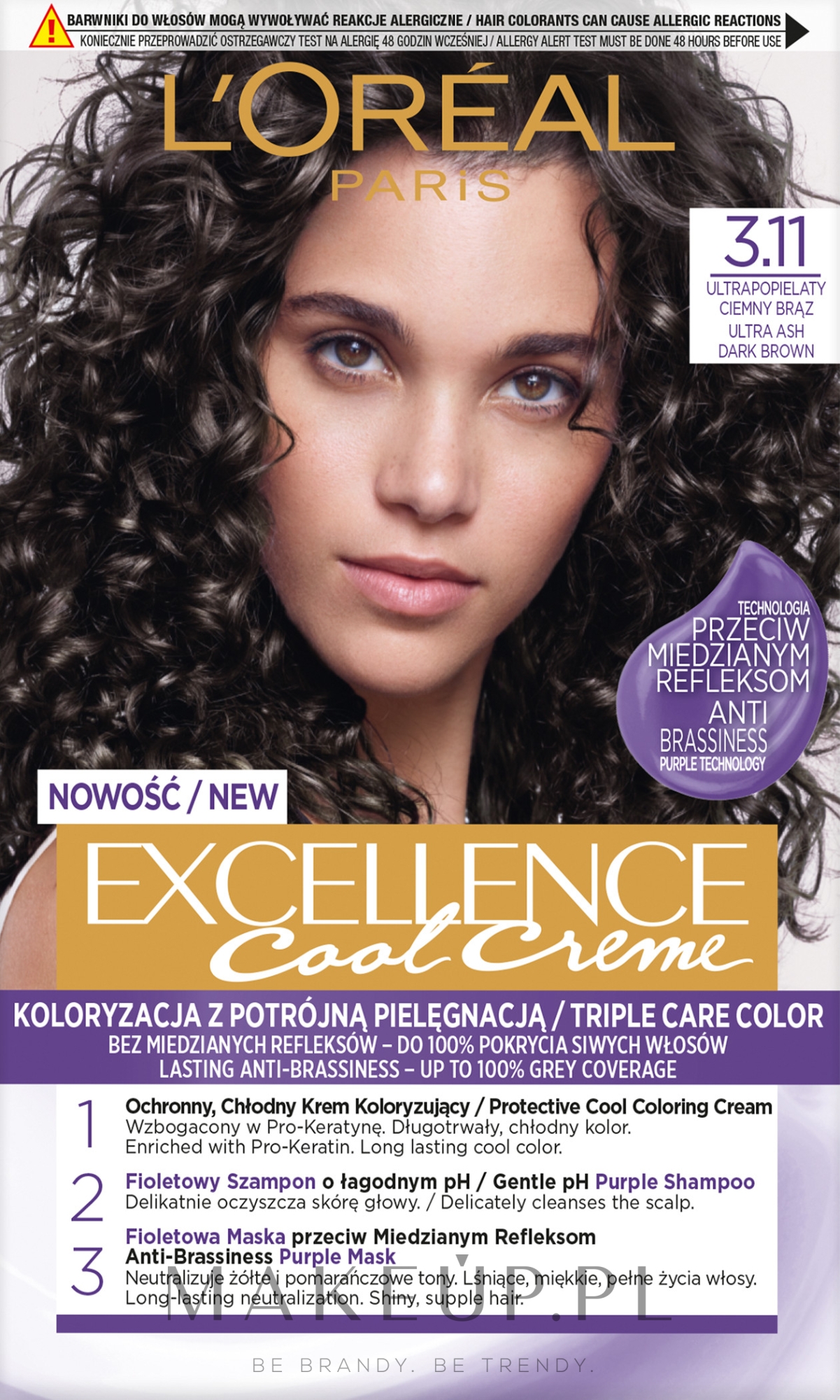 L'Oréal Paris Casting Creme Gloss Farba do włosów dla kobiet 48 ml