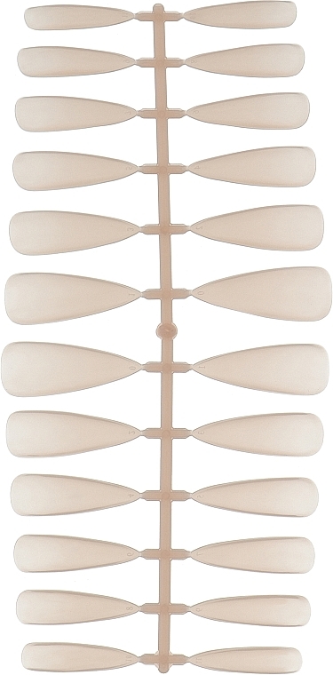 Formy do przedłużania paznokci, szpilki długie różowe - Tufi Profi Premium  — Zdjęcie N2