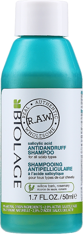 PREZENT! Szampon przeciwłupieżowy - Biolage R.A.W. Rebalance Anti-Dandruff Shampoo (miniprodukt) — Zdjęcie N1