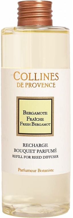 Dyfuzor zapachowy Świeża bergamotka - Collines de Provence Bouquet Aromatique Fresh Bergamot (wymienny wkład) — Zdjęcie N1