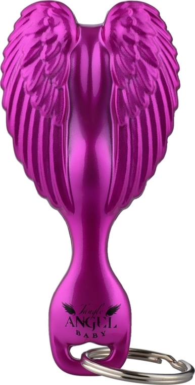 Fuksjowa szczotka do włosów dla dzieci (brelok) - Tangle Angel Baby Brush Fuchsia — Zdjęcie N1