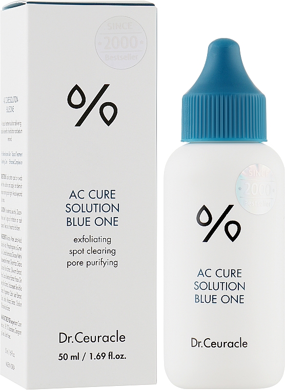 Serum do cery trądzikowej - Dr.Ceuracle Ac Care Solution Blue One — Zdjęcie N1