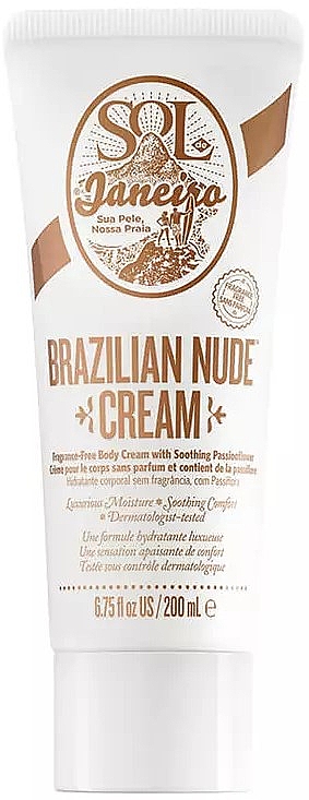 Bezzapachowy krem nawilżający do ciała - Sol de Janeiro Brazilian Nude Cream — Zdjęcie N1