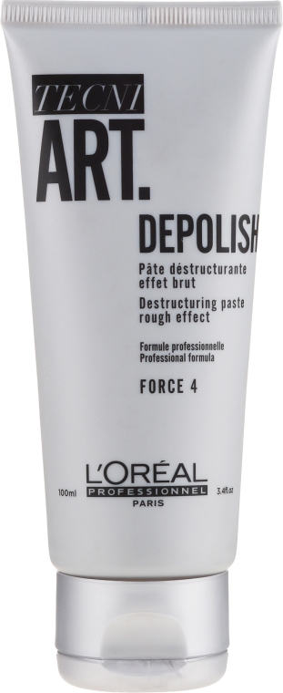 Matująca pasta strukturyzująca do włosów - L ' Oréal Professionnel Tecni.art Depolish Force 4 — Zdjęcie N1