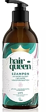 Szampon do włosów niskoporowatych - Hair Queen Shampoo — Zdjęcie N1