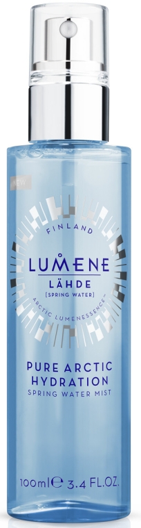 Nawilżająca i odświeżająca mgiełka do twarzy - Lumene Lahde [Spring Water] Pure Arctic Hydration Spring Water Mist — Zdjęcie N3