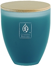Kup Giardino Benessere Pompei Garden - Perfumowana świeca w niebieskim szkle