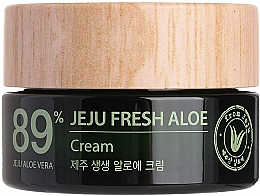 Kup Odświeżający krem ​​nawilżający do twarzy z sokiem z aloesu 89% - The Saem Jeju Fresh Aloe Cream