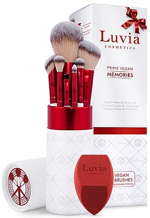 Zestaw pędzli do makijażu, 8 szt. - Luvia Cosmetics Prime Vegan Memories Set — Zdjęcie N1