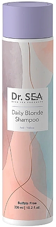 Szampon neutralizujący żółte odcienie włosów - Dr.Sea Daily Blonde Shampoo — Zdjęcie N1