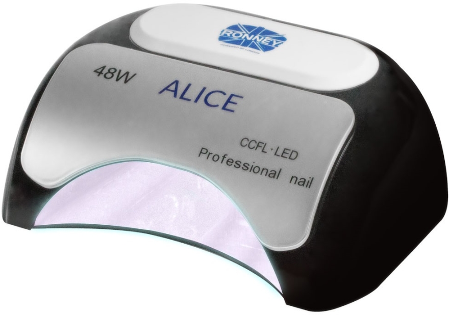Lampa CCFL+LED - Ronney Professional Profesional Alice Nail CCFL+LED 48w Lamp — Zdjęcie N1