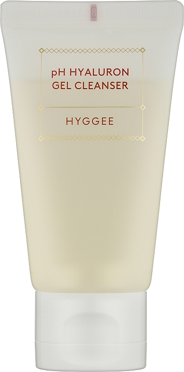 Nawilżający żel do mycia twarzy z kwasem hialuronowym - Hyggee Hyaluron Gel Cleanser — Zdjęcie N1