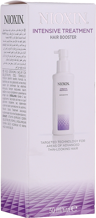 Preparat przyspieszający wzrost włosów - Nioxin Intesive Treatment Hair Booster — Zdjęcie N4