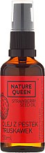 Olej z pestek truskawek - Nature Queen Strawberry Seed Oil — Zdjęcie N3