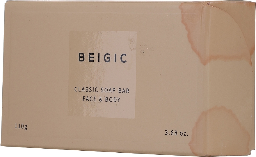 PRZECENA! Mydło do twarzy i ciała - Beigic Classic Soap Bar Face & Body * — Zdjęcie N1