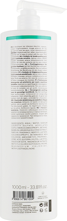 Szampon do głębokiego oczyszczania skóry głowy - Coiffance Professionnel Peeling Shampoo — Zdjęcie N2