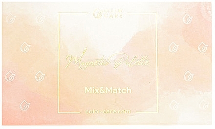 Magnetyczna pusta paleta, S - Color Care Magnetic Palette Mix & Match  — Zdjęcie N1