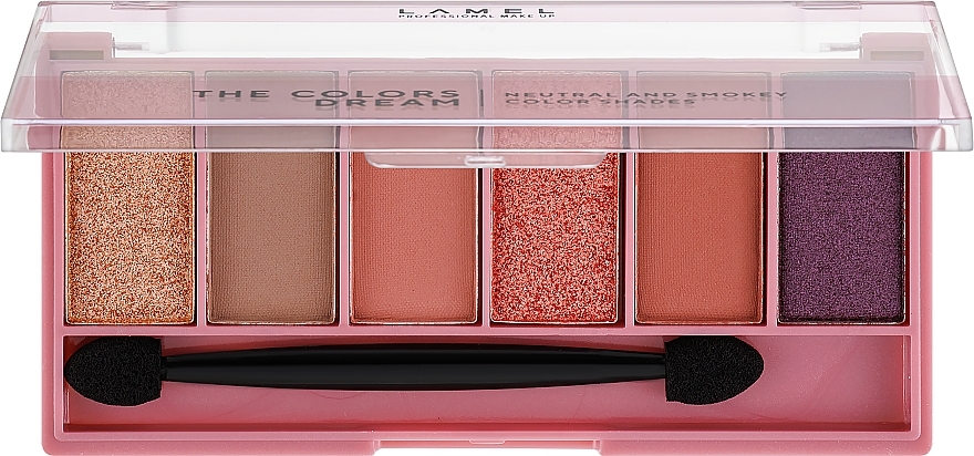 Paleta cieni do powiek - LAMEL Make Up The Colors Dream — Zdjęcie N1