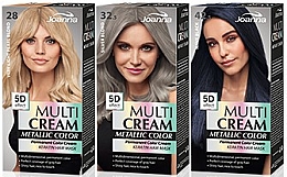 Kup PRZECENA! Farba do włosów - Joanna Multi Cream Color Metallic *