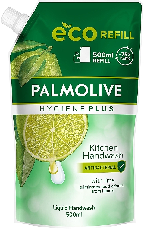 Mydło w płynie neutralizuje kuchenne zapachy - Palmolive Hygiene-Plus Kitchen (zapas) — Zdjęcie N3