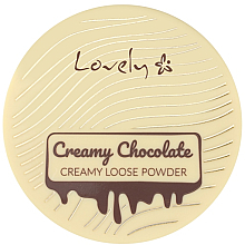 Kup Czekoladowy matowy puder brązujący do twarzy i ciała - Lovely Creamy Chocolate Loose Powder