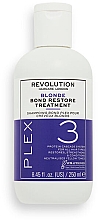 Kup Odżywka odbudowujący do włosów blond - Revolution Haircare Blonde Plex 3 Bond Restore Treatment