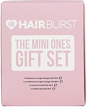 Zestaw na porost i wzmocnienie włosów - Hairburst The Mini Ones Gift Set (shm/60ml + cond/60ml + spr/40ml + mask/30ml)  — Zdjęcie N2