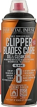 Spray 8w1 do pielęgnacji akcesoriów - Immortal Infuse Clipper Blades Care Oil & Cleansing — Zdjęcie N1