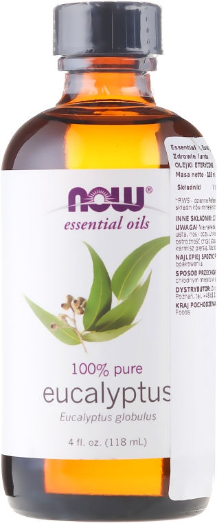 Olejek eteryczny Eukaliptus - Now Foods Eucalyptus Essential Oils — Zdjęcie N3