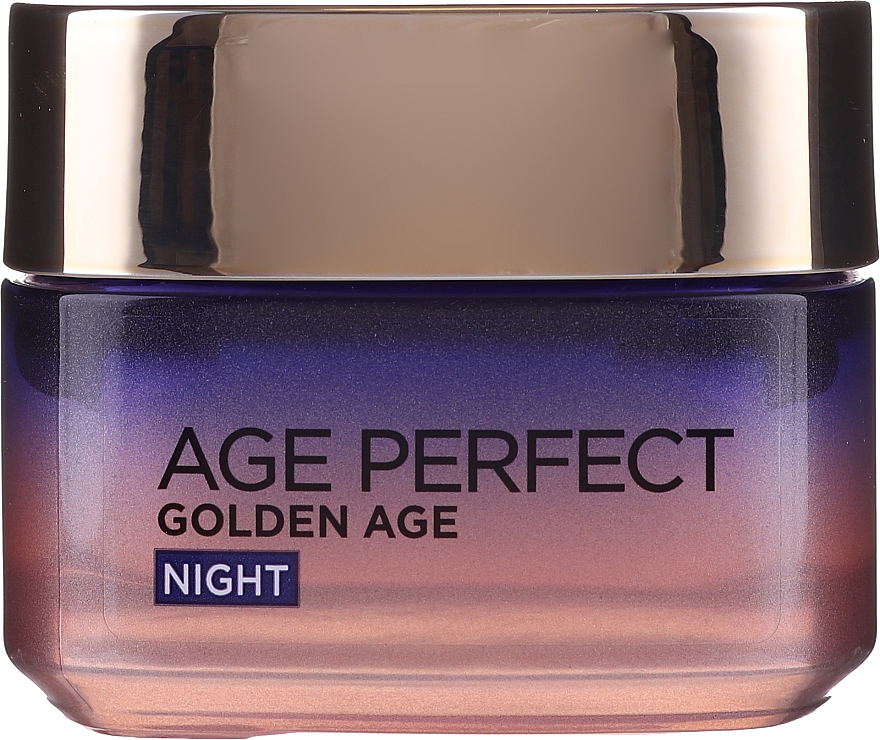 Krem na noc do skóry dojrzałej Złoty wiek - L'Oreal Paris Age Perfect Golden Age Night Cream — Zdjęcie N6