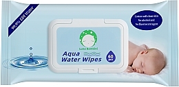 Chusteczki dla dzieci, 60 szt. - Luna Bambini Aqua Water Wipes  — Zdjęcie N1