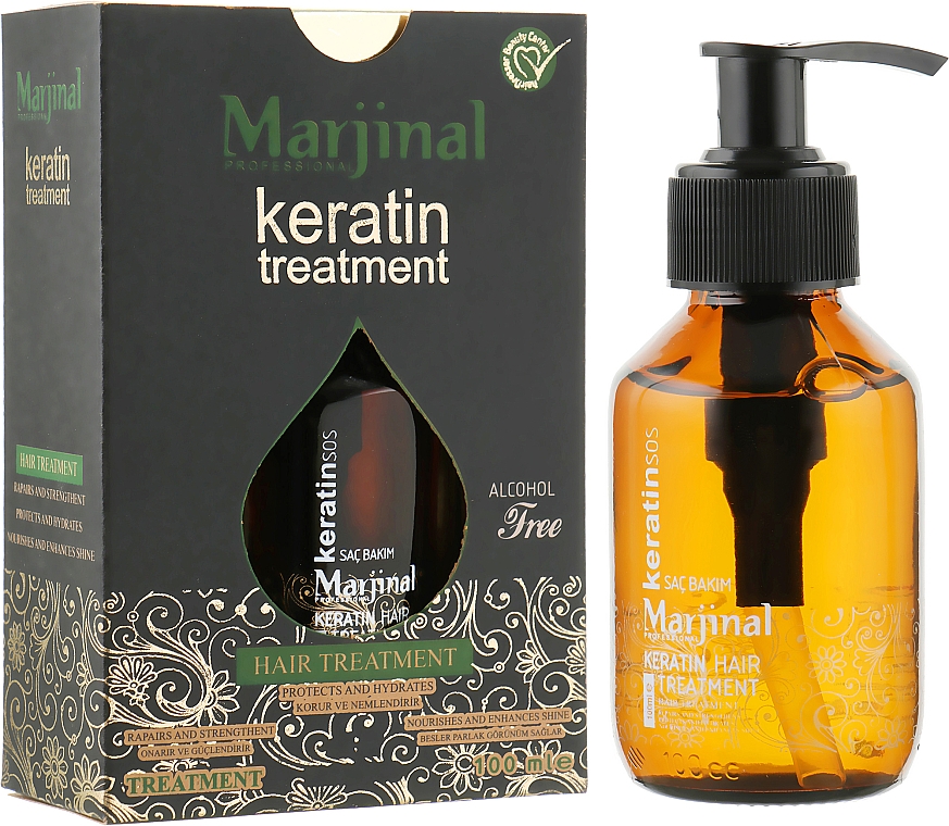 Keratynowy olejek do włosów - Marjinal Keratin Hair Treatment