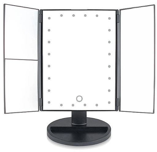 	Lustro - Rio-Beauty 24 LED Touch Dimmable 3 Way Makeup Mirror With 2 & 3x Magnification — Zdjęcie N1